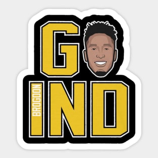 malcolm brogdon go ind Sticker